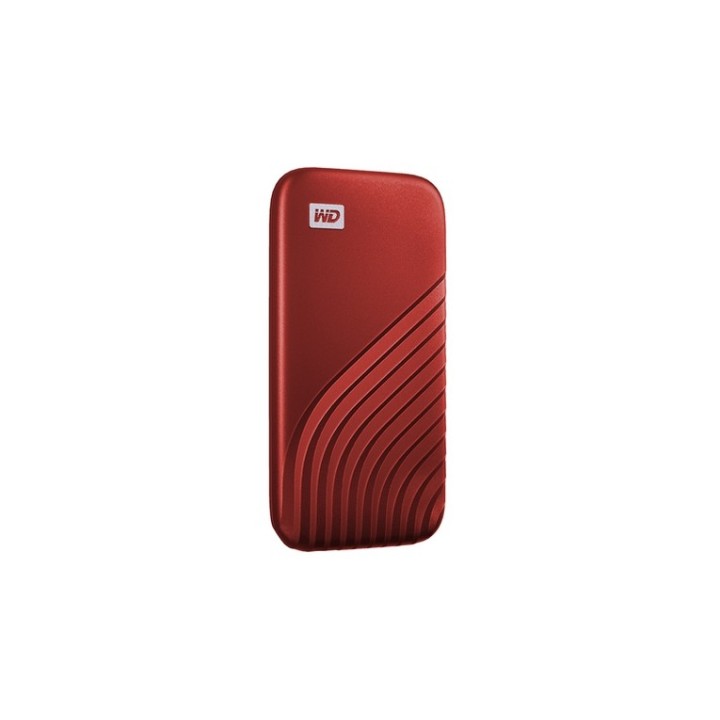 WD My Passport SSD WDBAGF0020BRD - SSD - crittografato - 2 TB - esterno (portati