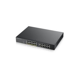 Zyxel GS1900-24EP - Switch - intelligente - 24 x 10/100/1000 (12 PoE) - montabil (GS1900-24EP-EU0101F)