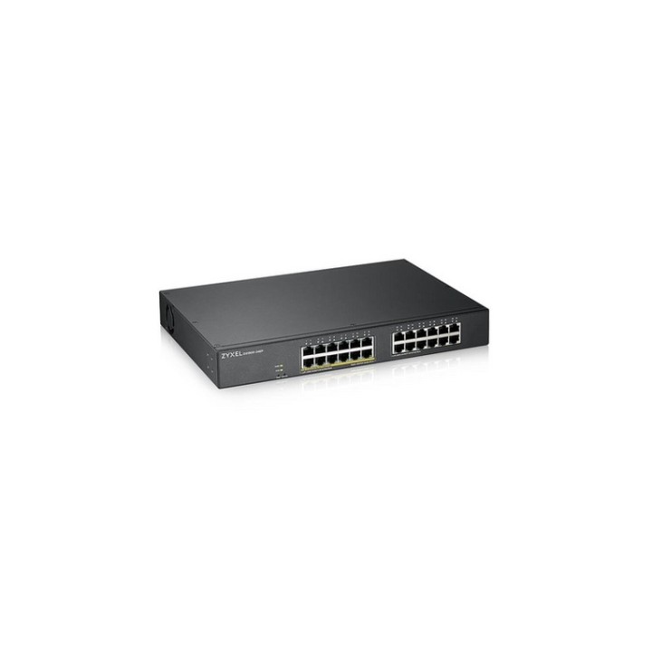 Zyxel GS1900-24EP - Switch - intelligente - 24 x 10/100/1000 (12 PoE) - montabil (GS1900-24EP-EU0101F)