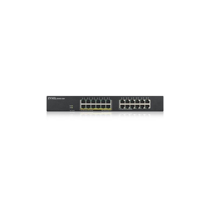 Zyxel GS1900-24EP - Switch - intelligente - 24 x 10/100/1000 (12 PoE) - montabil (GS1900-24EP-EU0101F)
