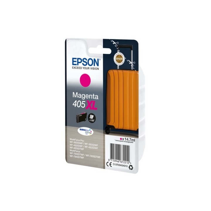 Epson 405XL - 14.7 ml - XL - magenta - originale - blister - cartuccia d'inchios