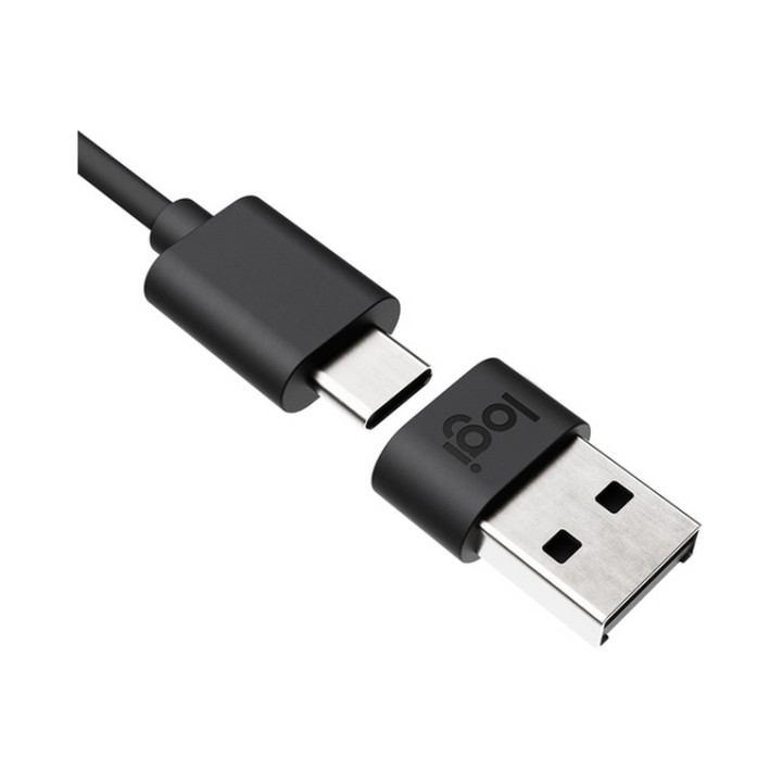 Logitech Logi Zone Wired USB-A Adapter - Adattatore USB - USB Tipo A (M) a USB-C