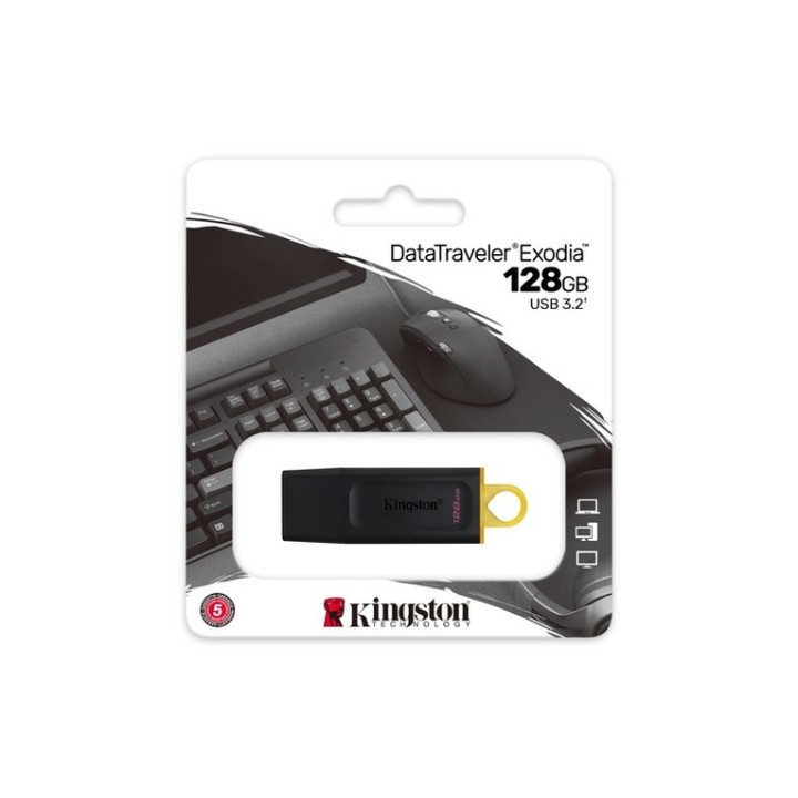 Kingston DataTraveler Exodia - Chiavetta USB - 128 GB - USB 3.2 Gen 1
