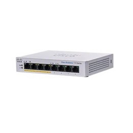 Cisco Business 110 Series 110-8PP-D - Switch - unmanaged - 4 x 10/100/1000 (PoE)