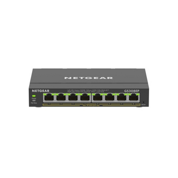 NETGEAR Plus GS308EP - Switch - intelligente - 8 x 10/100/1000 (PoE+) - desktop,