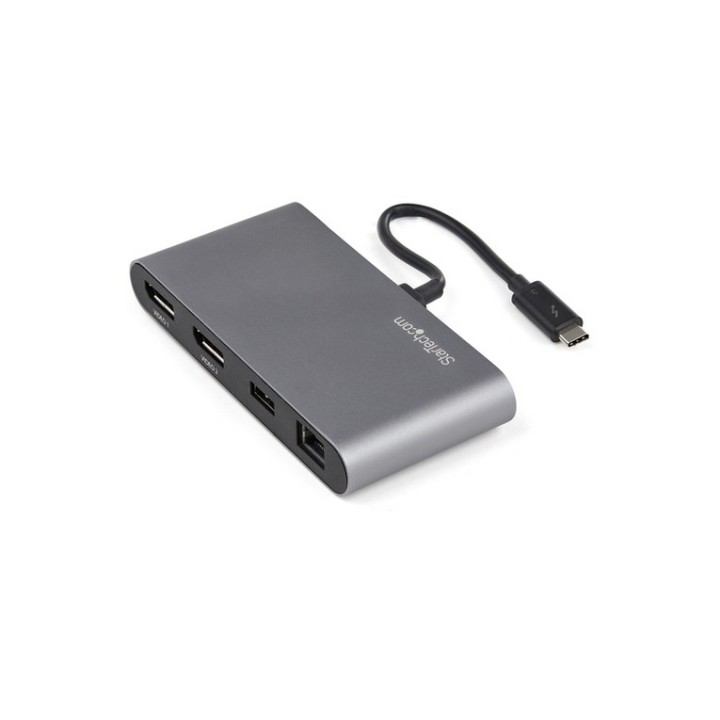 StarTech.com Thunderbolt 3 mini dock per 2 monitor DisplayPort 4K 60Hz - Docking