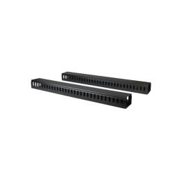 Startech Pannello Gestione Cavi Orizzontale per Armadi Rack 40U - Sistema gestio (CMVER40UF)