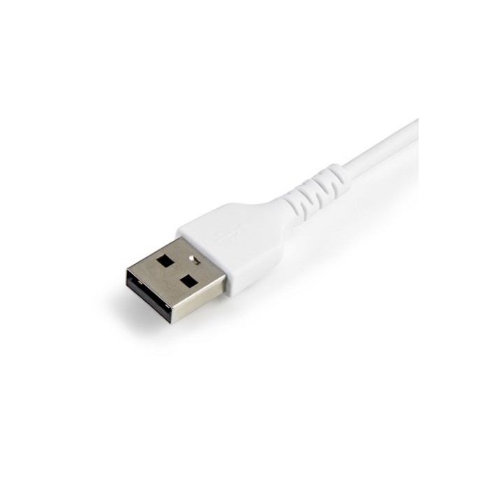 Startech Cavo da USB-A a Lightning 30cm bianco - Robusto cavo in fibra aramidica (RUSBLTMM30CMW)