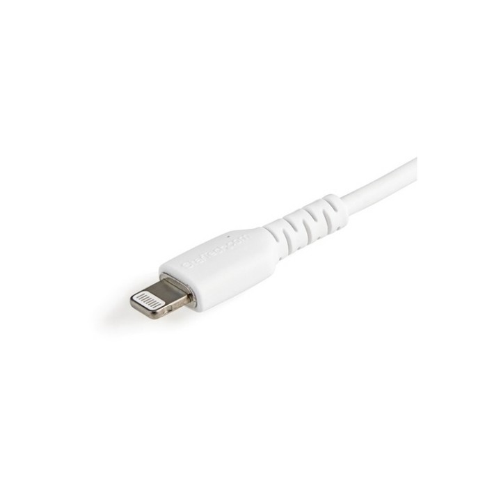 Startech Cavo da USB-A a Lightning 30cm bianco - Robusto cavo in fibra aramidica (RUSBLTMM30CMW)