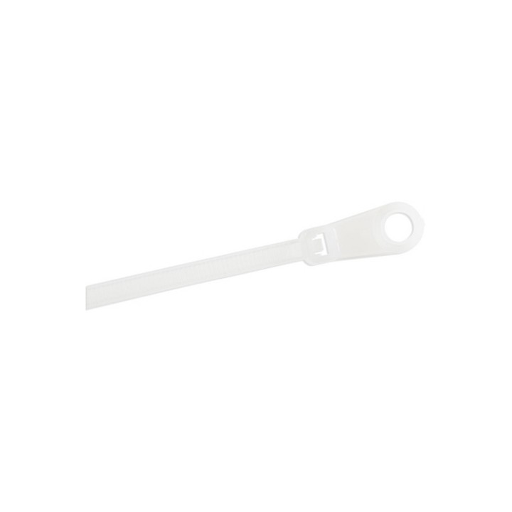 StarTech.com Fascette fermacavo da 10 cm con foro di montaggio /per viti - Fasce (CBMZTS10N4)