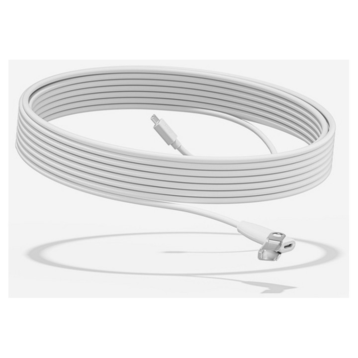 Logitech Rally Mic Pod Extension Cable - Prolunga microfono - 10 m - plenum - pe