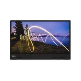 Lenovo ThinkVision M15 - Monitor a LED - 15.6" - portatile - 1920 x 1080 Full HD (62CAUAT1WL)