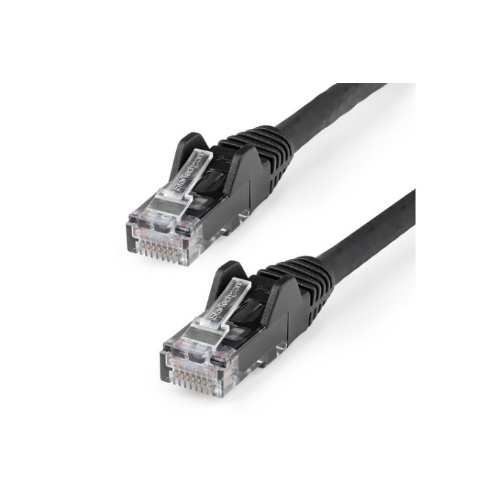 StarTech.com Cavo Ethernet Cat 6 UTP da 3m - Cavo di rete lan Cat6 10 Gigabit 10 (N6LPATCH3MBK)