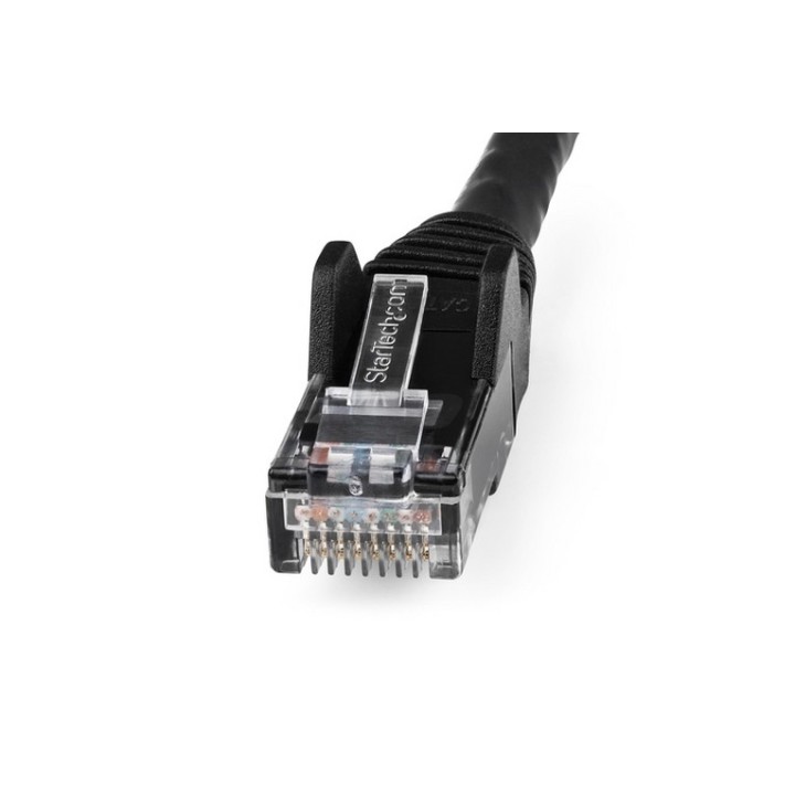 StarTech.com Cavo Ethernet Cat 6 UTP da 5m - Cavo di rete lan Cat6 10 Gigabit 10 (N6LPATCH5MBK)