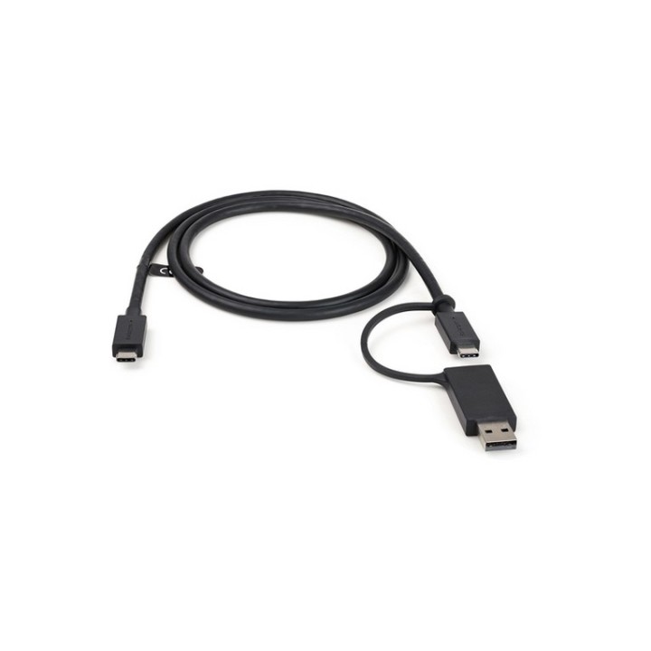 StarTech Cavo USB-C da 1m con adattatore dongle USB-A - Cavo ibrido 2-in-1 USB t (USBCCADP)