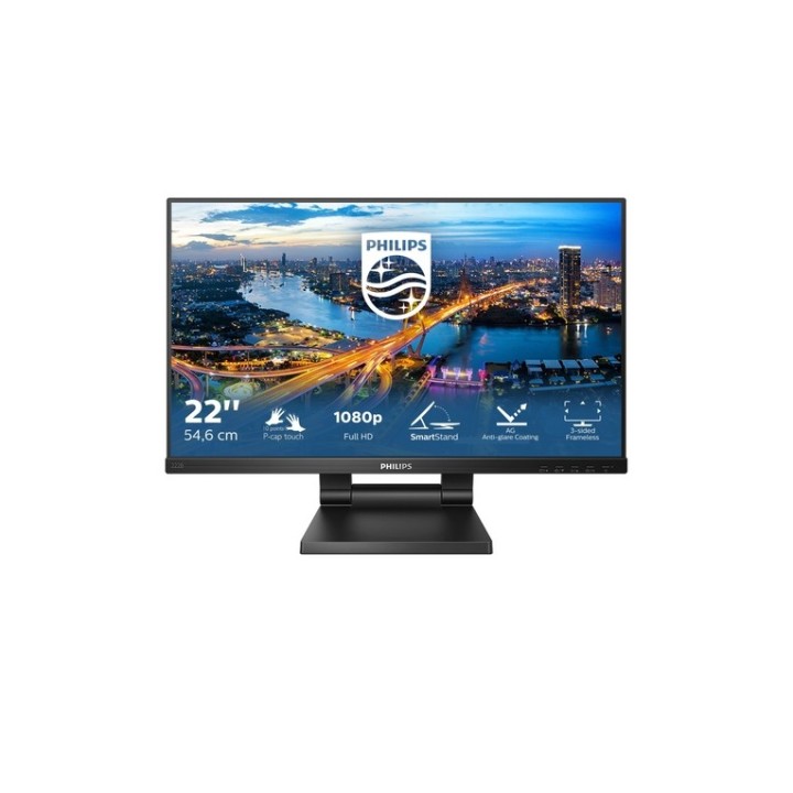 Philips B Line 222B1TC - Monitor a LED - 22" (21.5" visualizzabile) - touchscree