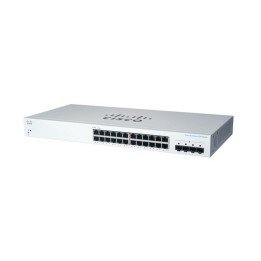 Cisco Business 220 Series CBS220-24T-4G - Switch - intelligente - 24 x 10/100/10 (CBS220-24T-4G-EU)