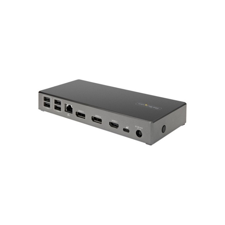 StarTech.com Dock USB type C - Docking station USB C con triplo monitor 4K - 100