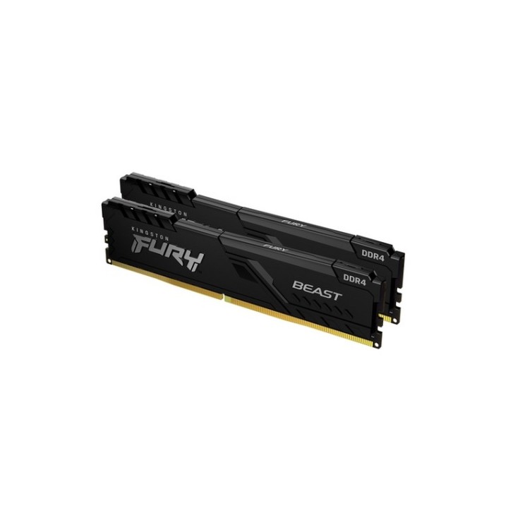 Kingston FURY Beast - DDR4 - kit - 64 GB: 2 x 32 GB - DIMM 288-PIN - 3200 MT/s /