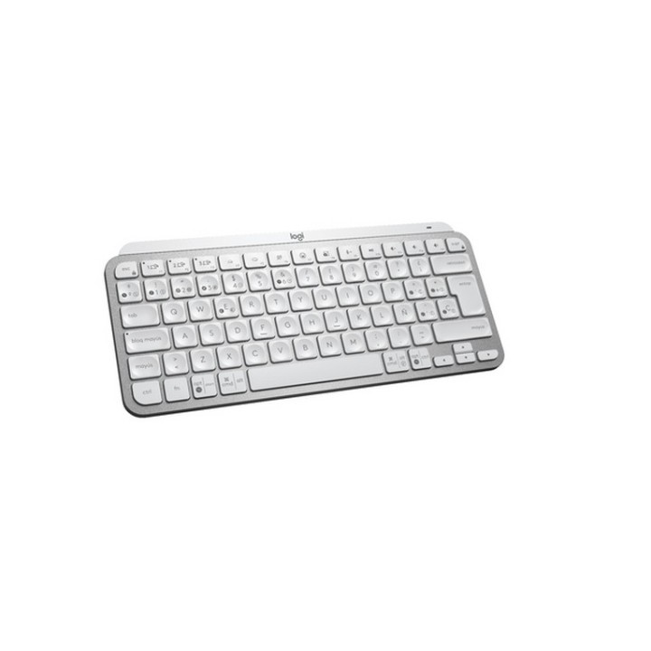 Logitech MX Keys Mini - Tastiera - retroilluminato - senza fili - Bluetooth - QW