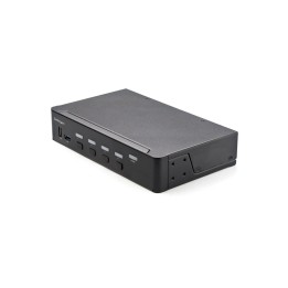 Startech KVM Switch HDMI a 4 porte - Monitor singolo 4K 60Hz Ultra HD HDR - Swit (SV431HU34K6)