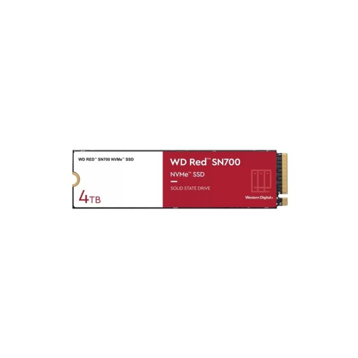 WD Red SN700 WDS400T1R0C-68BDK0 - SSD - 4 TB - interno - M.2 2280 - PCIe 3.0 x4