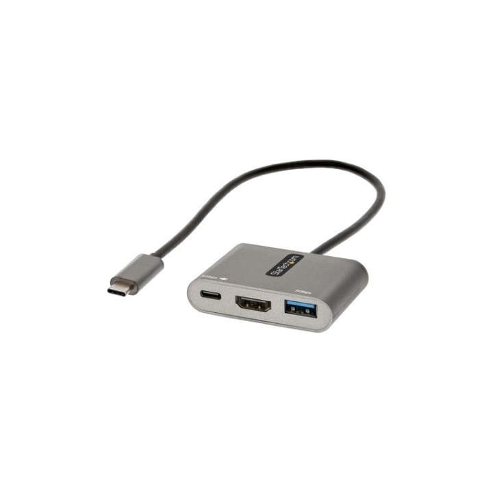 StarTech.com Adattatore multiporta USB C - Convertitore USB-C a HDMI 4K, 100W PD