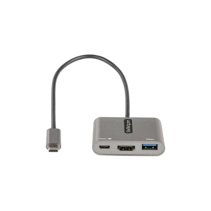 StarTech.com Adattatore multiporta USB C - Convertitore USB-C a HDMI 4K, 100W PD
