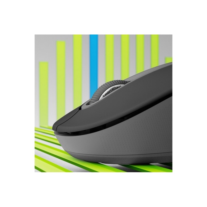 Logitech Signature M650 - Mouse - ottica - 5 pulsanti - senza fili - 2.4 GHz, Bl (910-006253)