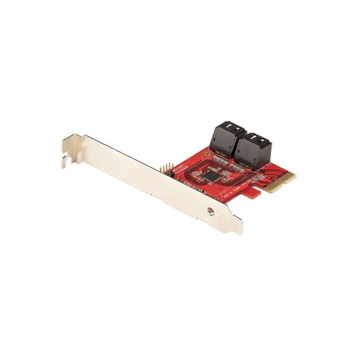 StarTech.com Scheda PCIe SATA - Scheda di Espansione PCIe SATA a 4 porte 6 Gbps