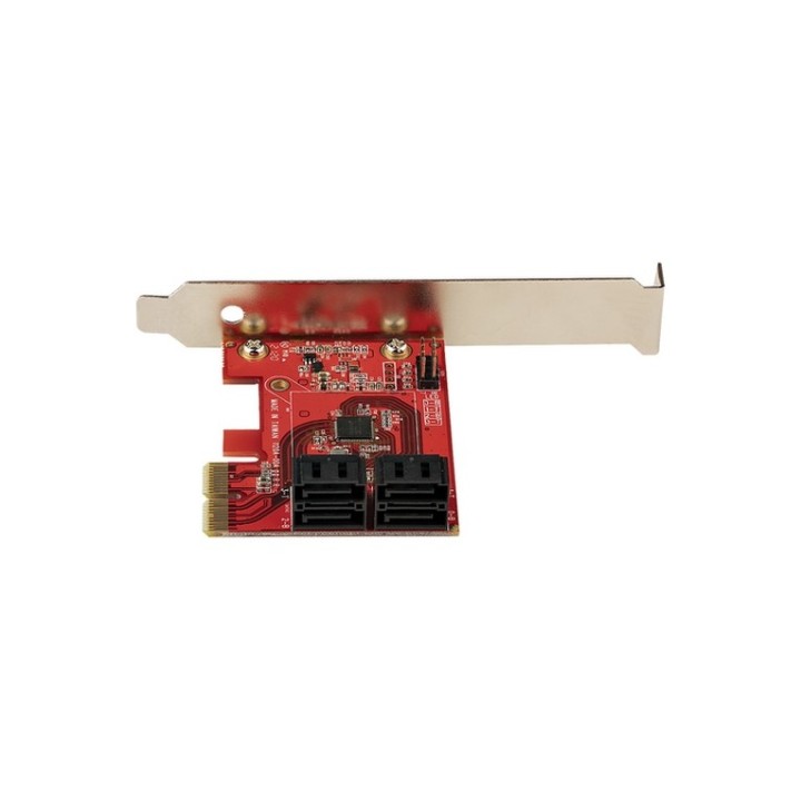 StarTech.com Scheda PCIe SATA - Scheda di Espansione PCIe SATA a 4 porte 6 Gbps