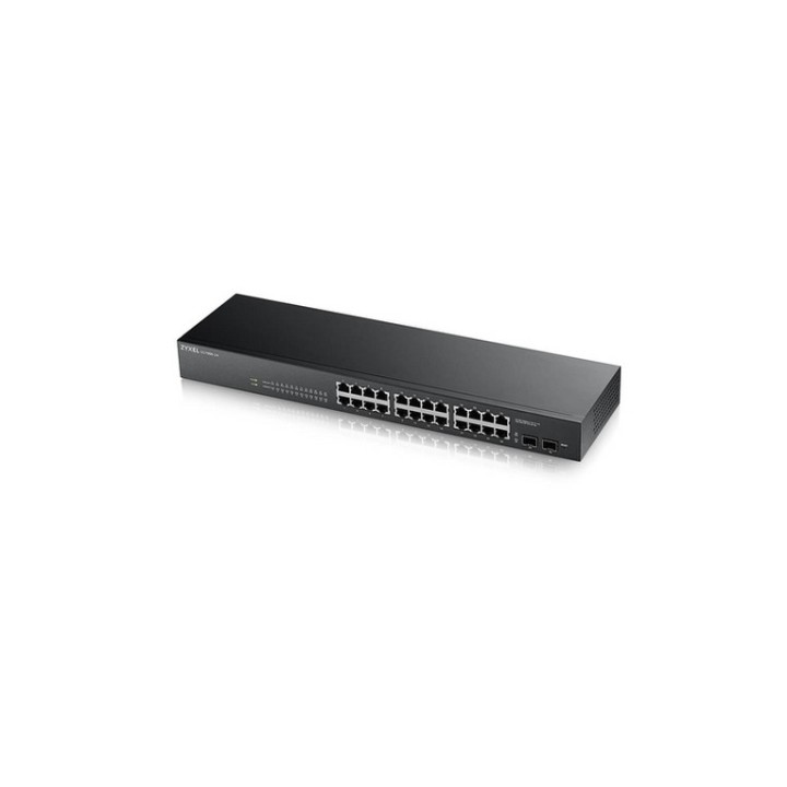 Zyxel GS1900-24 - Switch - intelligente - 24 x 10/100/1000 + 2 x Gigabit SFP (up (GS1900-24-EU0102F)