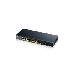 Zyxel GS1900-10HP - Switch - intelligente - 8 x 10/100/1000 (PoE+) + 2 x Gigabit