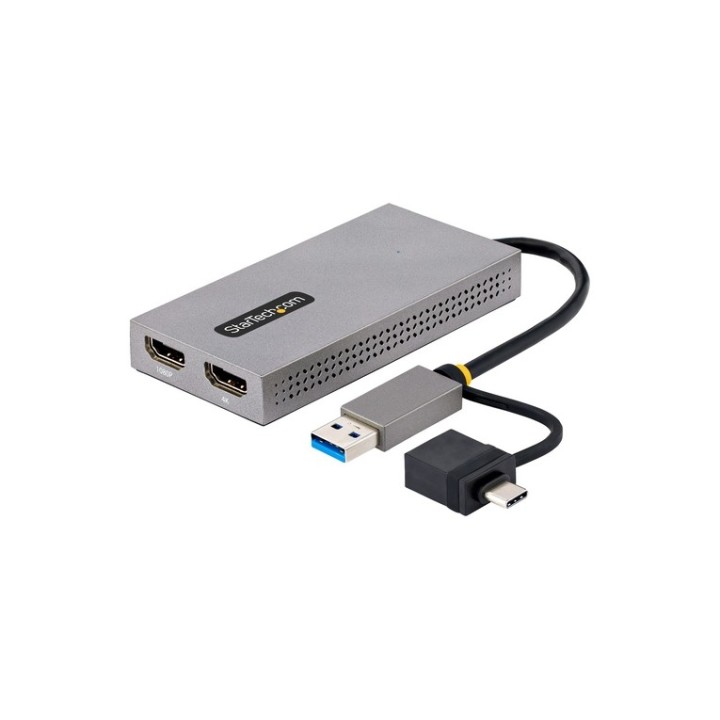 StarTech.com Adattatore USB 3.0 a HDMI, Scheda Video Esterna USB 3.0 a Doppio HD