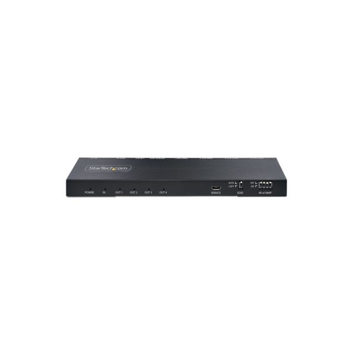 Startech Splitter HDMI 4 Porte - 4K 60Hz - Scaler Integrato - Audio - Splitter v