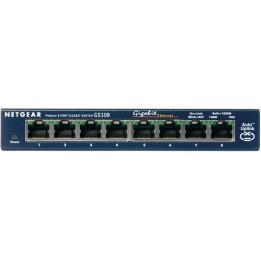 Switch Unmanaged 8 porte 1G ProSafe Switch 8 porte 1000Base-T - alimentatore est