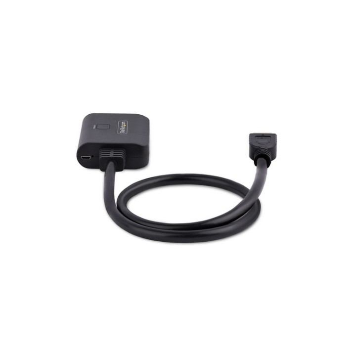 Startech Splitter HDMI 4K a 2 Porte - Sdoppiatore HDMI 2.0 4K60Hz - Splitter vid