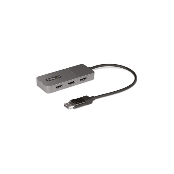 Startech Adattatore DP HDMI a 3 Porte - Hub MST DisplayPort a HDMI 4K - Selettor