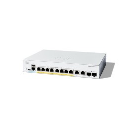 Cisco Catalyst 1200-8FP-2G - Switch - L3 - intelligente - 8 x 10/100/1000 (PoE+)