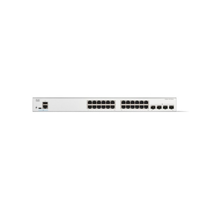 Cisco Catalyst 1200-24T-4G - Switch - L3 - intelligente - 24 x 10/100/1000 + 4 x