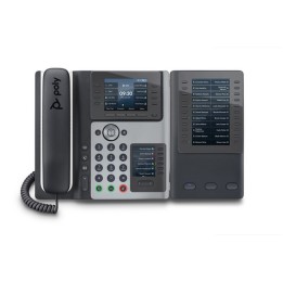 Poly Edge E450 IP Phone and PoE-enabled - Replaces Poly SKU 2200-87030-025